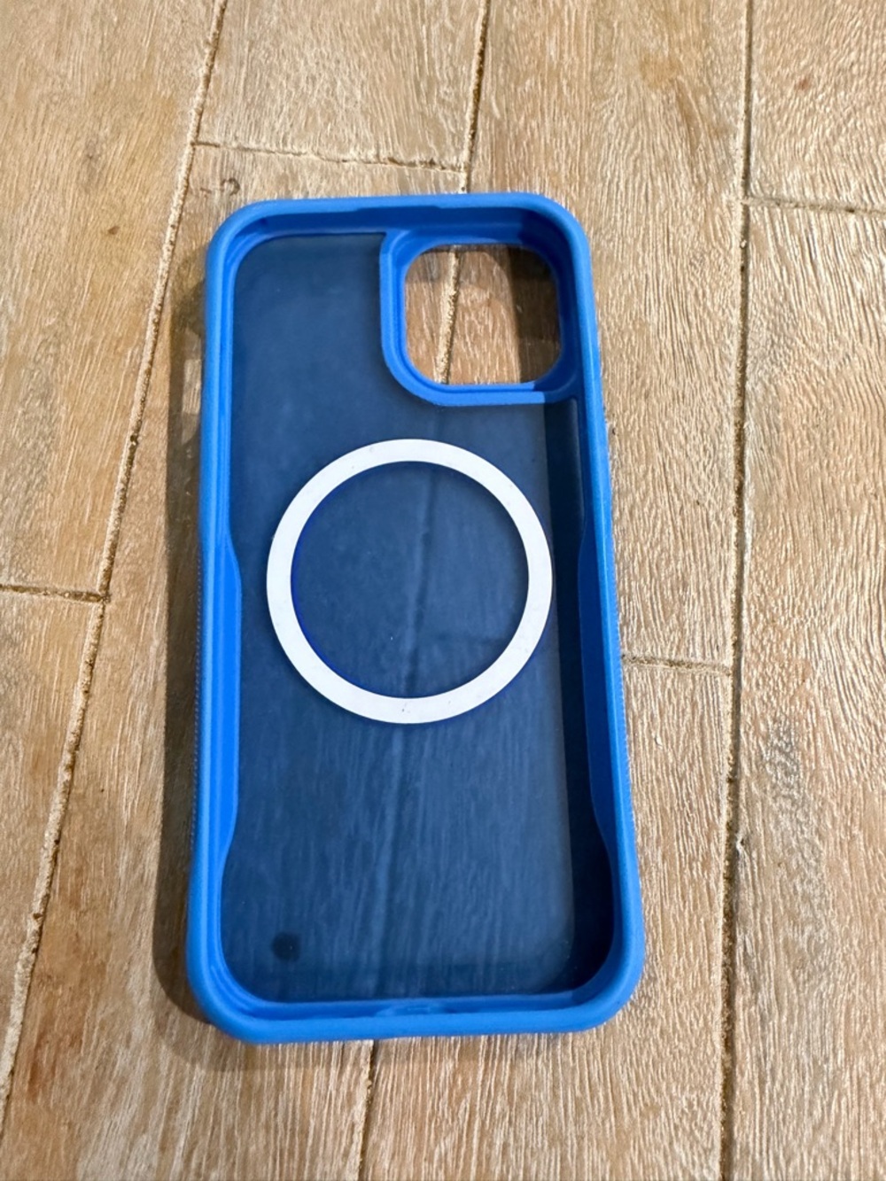 Blue MagSafe-Compatible iPhone Case - Picture 2 of 2